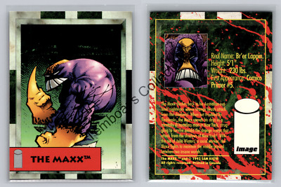 1993 The Maxx    Darker Image Promo Card  Art by Sam Kieth #6   NM