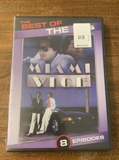 Miami Vice Best of the 80s DVD New Don Johnson Phillip Michael Thomas 8 Episodes