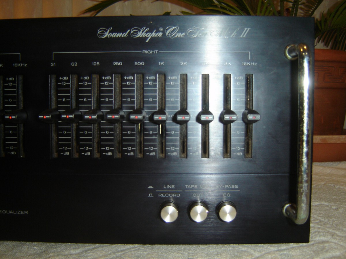 ADC SS-110 Mark II, Sound Shaper, Stereo 10 Band Graphic Equalizer