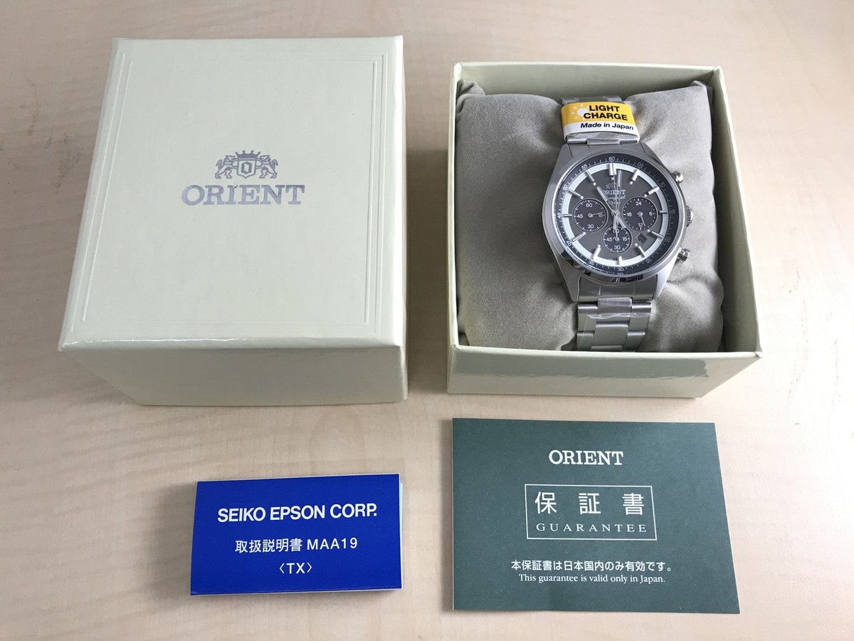 ORIENT Watch Sporty NEO 70s Neo Seventies SOLAR PANDA Dark ORIENT Watch Sporty NEO 70s Neo Seventies SOLAR PANDA Dark