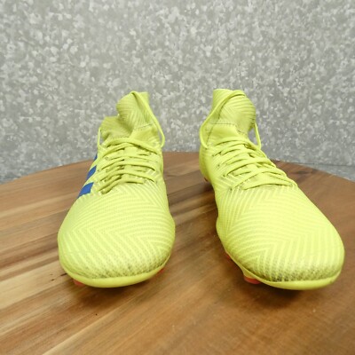 Adidas Nemeziz 18.3 Shoes Mens Size 12 Yellow Blue Soccer FG Cleats BB9438 Adidas Nemeziz 18.3 Shoes Mens Size 12 Yellow Blue Soccer FG  main image 3