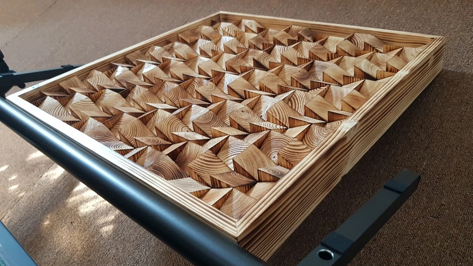 Akustik Paneel Diffusor aus Massivholz - Acoustic Panel/Treatment/Diffuser- Deco - Bild 4 von 4