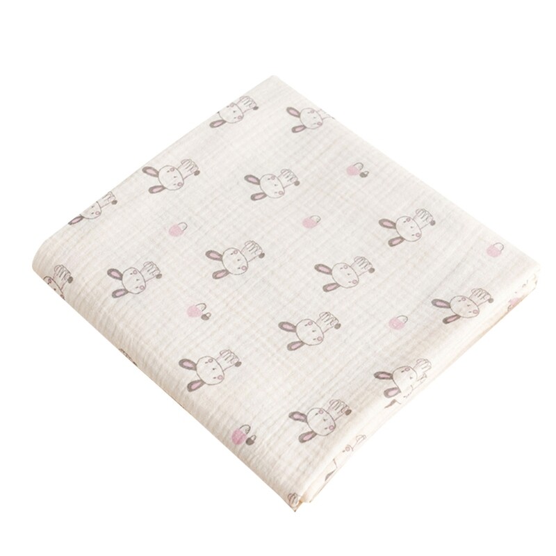 Newborn Wrap Blanket GauzeCotton Baby Bath Towel Muslin Towel Blanket