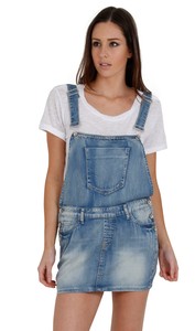 mini dungaree dress