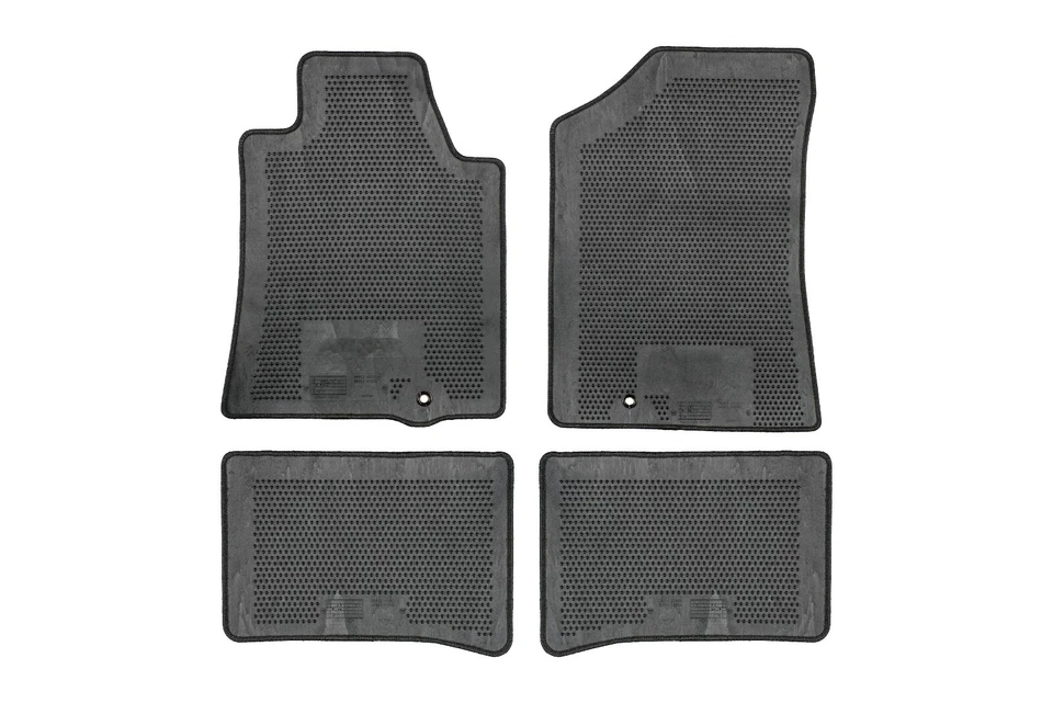 2009-2014 Nissan Maxima Carpeted Floor Mats Front & Rear Set OE NEW 999E2MV030BK - Image 2 of 4