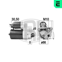 ERA Anlasser Starter 0.9Kw FüR Renault ScéNic I GroßRaumlimousine 220923A