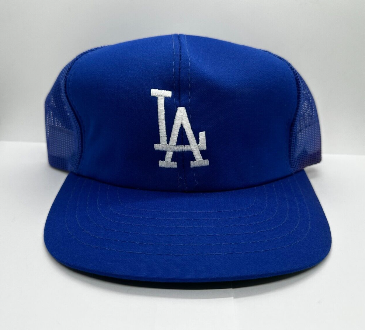 VTG 90s YA Los Angeles Dodgers MLB Trucker Snapback Hat Sports 