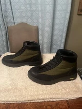 Danner DL2 Black Olive Hike Work Boots Vibram Soles 30102 Sz 6 EE Men 7.5 Women