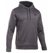 Under Armour Men's Carbon Heather Storm Icon Hoodie-Our Price: $32.95