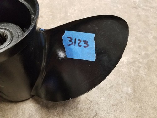 13" X 19P OMC STAINLESS STEEL PROPELLER, 389510, EVINRUDE JOHNSON, # 3123 - Picture 11 of 12