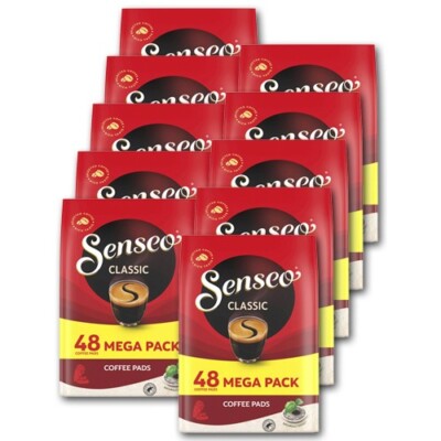 Senseo Kaffeepads Classic/Regular 10x48 Stück