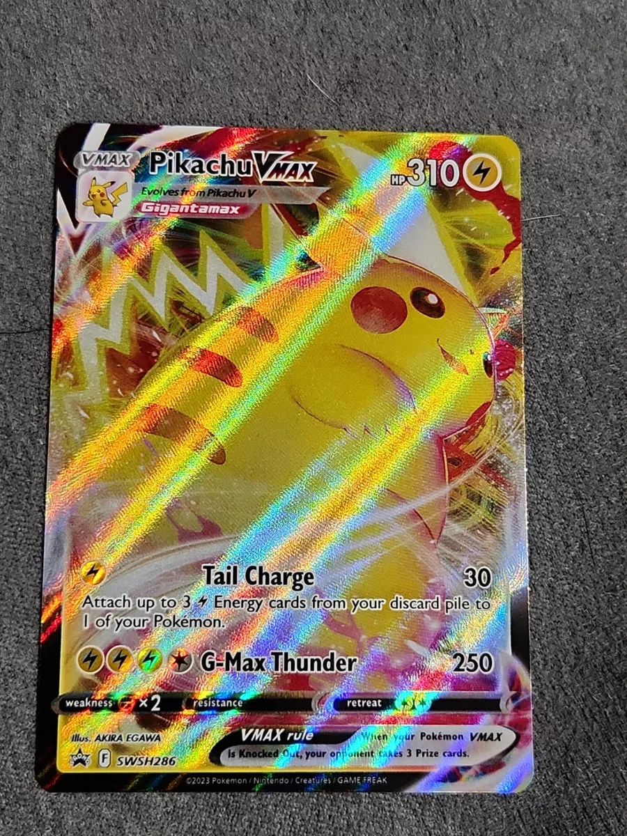 Pokemon TCG : SWSH PROMO PIKACHU VMAX SWSH286