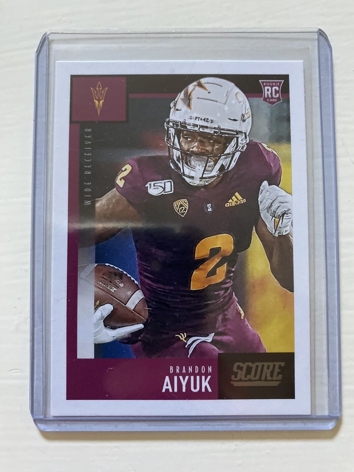 Brandon Aiyuk 2020 Panini Score Football RC #414 San Francisco 49ers