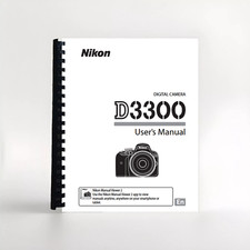 Nikon D3300 User's Manual