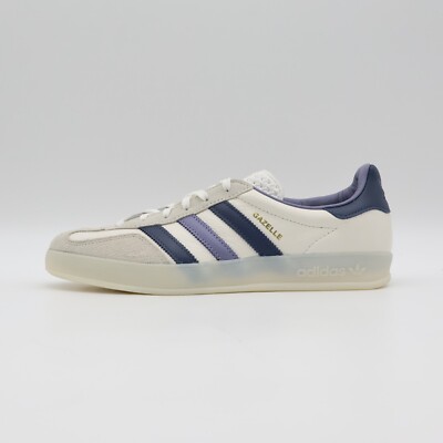 スニーカー adidas Gazelle Indoor White Navy IG1643 IG1643 adidas Originals Gazelle Indoor White Preloved Ink