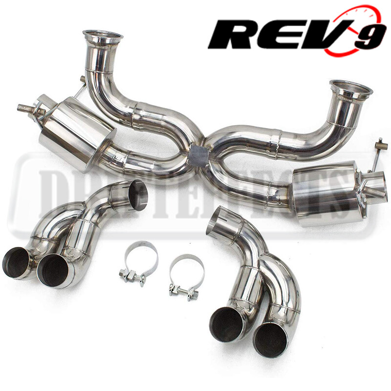 Rev9 CB306 XPIpe CatBack Exhaust Kit Stainless Steel 3" For Gallardo