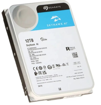 シーゲイト SkyHawk AI 12TB hdd ST12000VE0007 12TB Seagate AI FOR