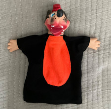 DE COLECCIÓN BIG BAD WOLF MARIONETA DE MANO CUENTOS DE HADAS CABEZA/MANOS PLÁSTICO CUERPO DE TELA