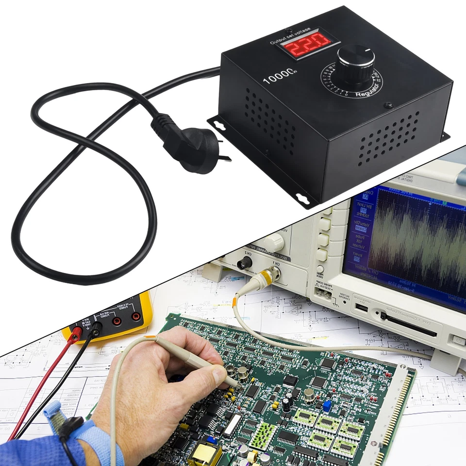 Voltage Regulator Regulator Variable Voltage 10000W Controller Electronic - image 3 of 4