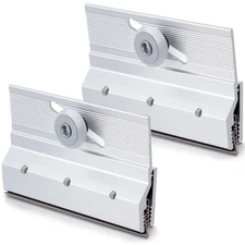 Frameless Shower Door Rollers Replacement Parts - 2 Pcs Top Bracket Assembly