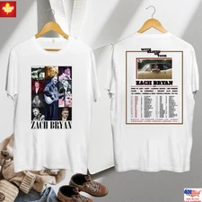 Trending 2026 Zach Bryan With Heaven on Tour Shirt, Zach Bryan Graphic T-Shirt