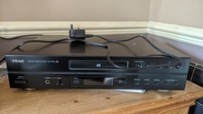 TEAC CD-P1260 Black Cd Player.