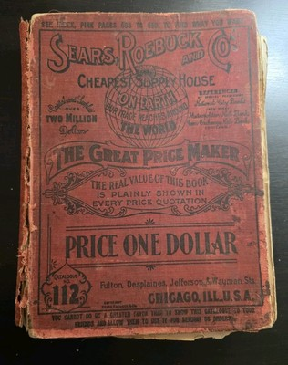 #ad #ad 1902 Vintage Original SEARS and Roebuck Catalog antique illustrated catalog RARE $199.99