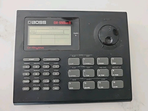 Boss DR-550 MKII Drum Machine – Vintage 80’s 90’s 