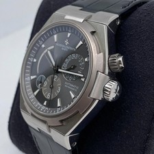 Vacheron Constantin Overseas Dual Time 42 47450/000W-9511 Steel Gray Dial Watch 2
