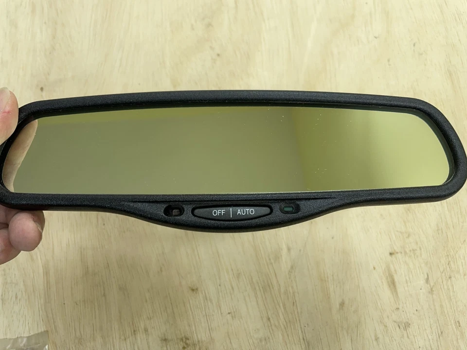 Espejo retrovisor GM OEM electrocromático atenuación automática 1987-2000 Buick Chevy Olds Foto 2 de 4