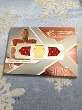 Malcolm Kelly Rookie Winning Materials Card 36/50. rookie card picture