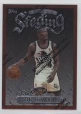 1996-97 Topps Finest Common Bronze Joe Dumars #203 HOF 0c4