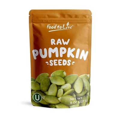 Raw Pepitas (Pumpkin Seeds)  - Kosher, Vegan - by Food To Live