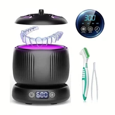 2025 Ultrasonic Retainer Cleaner 45kHz Retainer Cleaner Machine for Denture