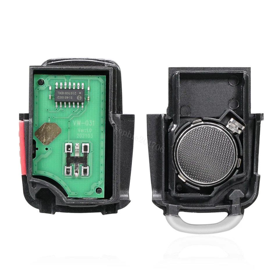 Mando a distancia de repuesto 4B para Volkswagen Beetle 2002 2003 2004 2005 2006 Foto 3 de 4