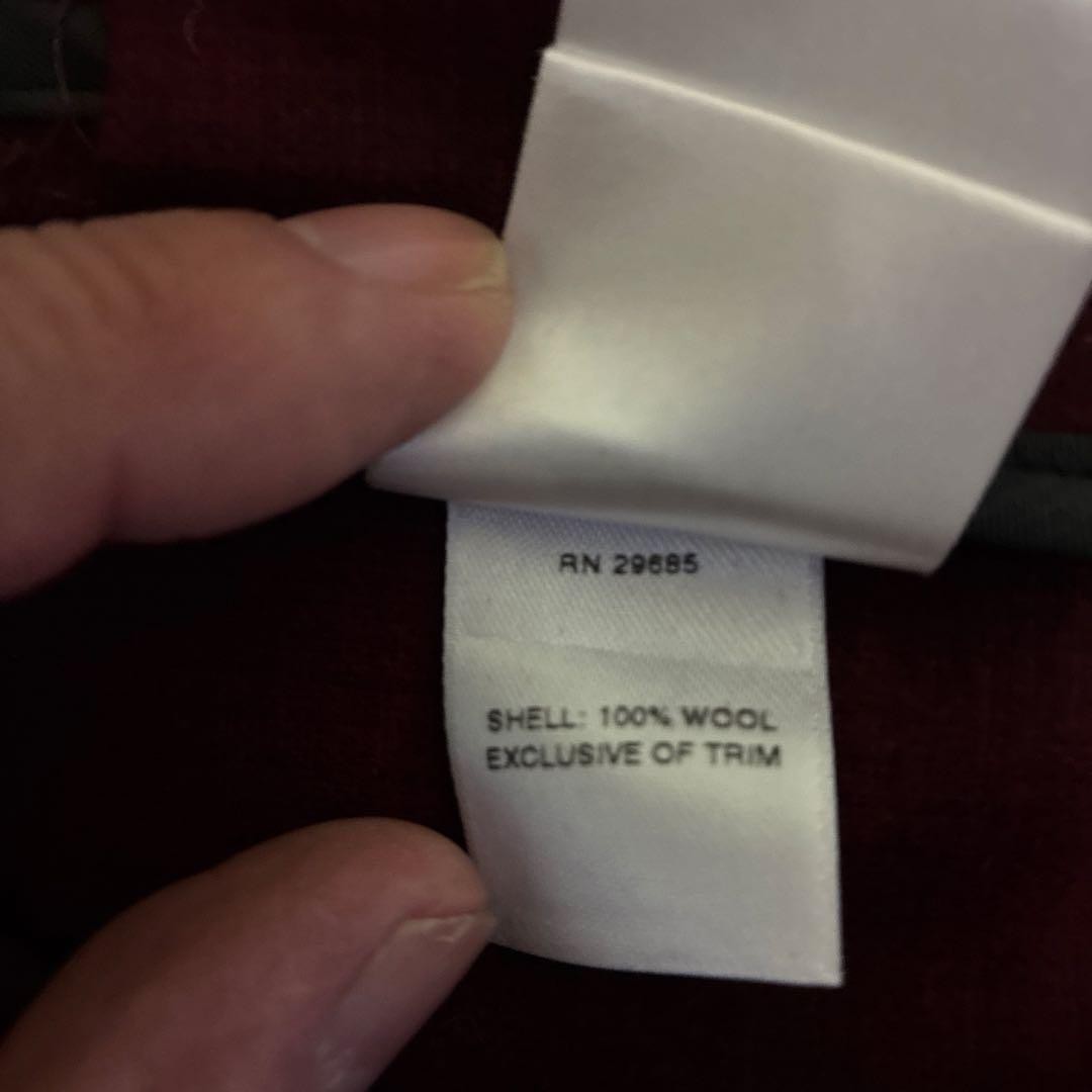 Pendleton×Opening Ceremony Wool Jacket S Burgundy - image 6