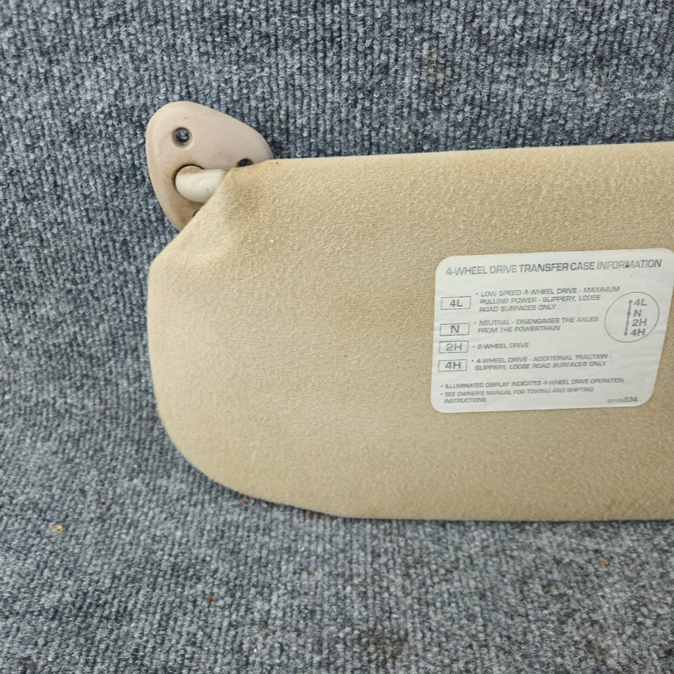 Parasol Dodge Ram 1500 2500 3500 1994-2001 lado del conductor tela bronceada LH OEM Foto 2 de 4