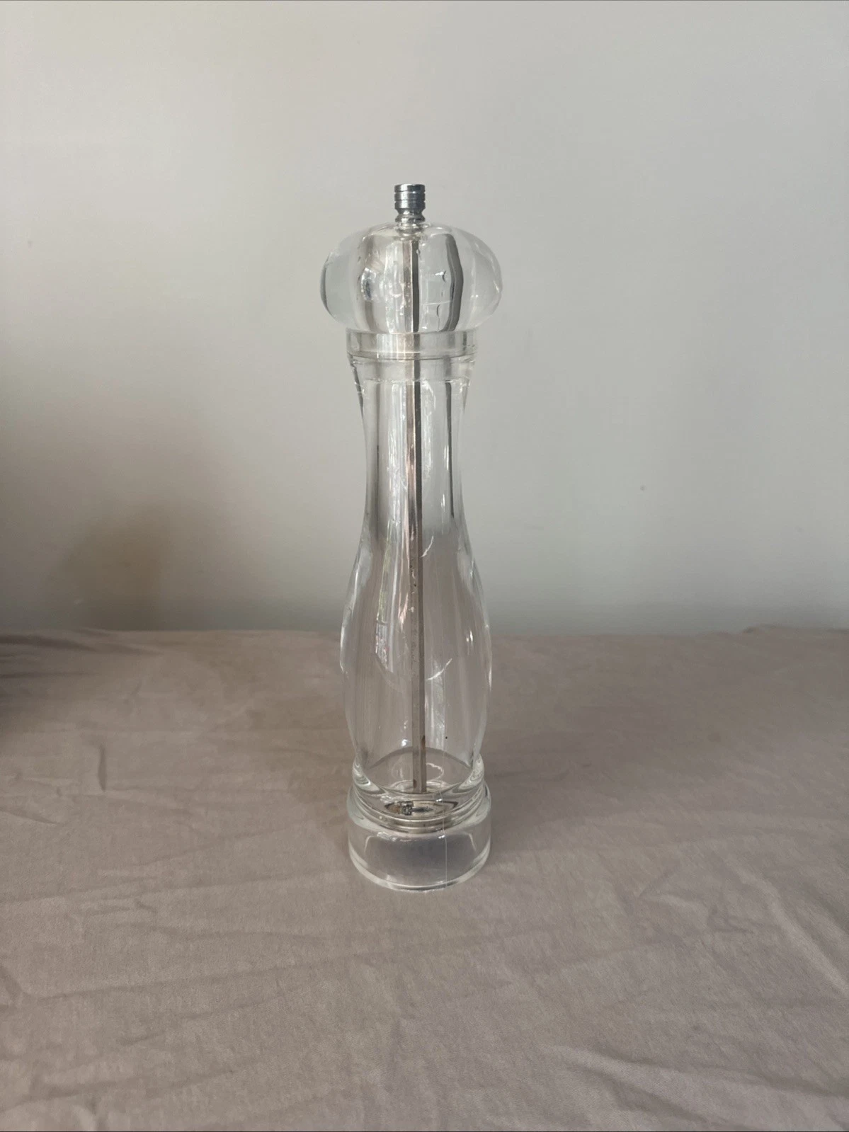 Olde Thompson Clear Acrylic Lucite Pepper Mill Grinder 12"