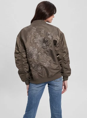 Guess W4GL12WFA20 Damen Jacke Braun Gr. XS Neu - Bild 1 von 3