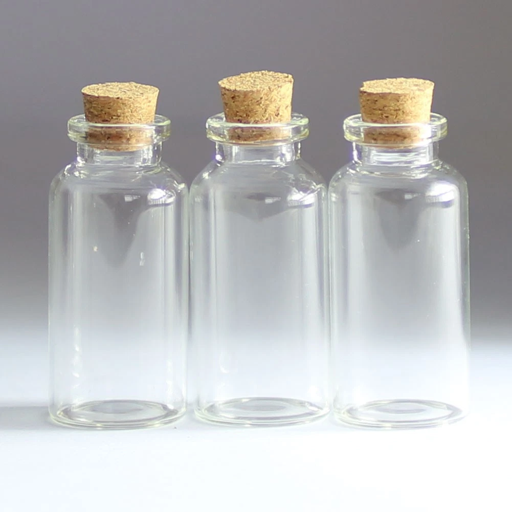 Borosilicate Vial Glass bottles Vials Small 10-50 pieces 27x58mm 20ml Lots Jars
