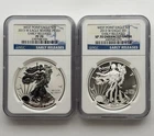 2013-W American Silver Eagle ASE Set $1 NGC SP70 & PF70 Enhanced & Reverse Proof