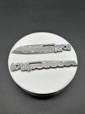VG10 Damascus Blade For Leatherman FREE P2/P4 ARC - MAIN KNIFE/SAW EDC UPGRADE