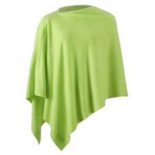 Women Ponchos Sweater Versatile Lightweight Solid Knitted Shawl Wrap Scarf Ca...
