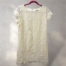 Elegant Cream Mini Dress