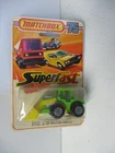 Matchbox Lesney Superfast SF29 Tractor Shovel- lime from 1000PS set, blistercard