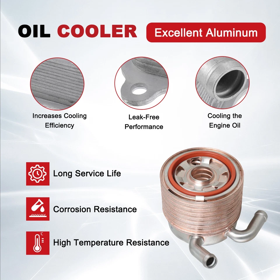 Enfriador de aceite de motor para Subaru Impreza STI WRX Forester 2.0T 2.5T 21311-AA120 Foto 4 de 4