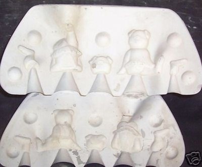 Ceramic Mold Molds 2 BALLET PIGS Longview 664