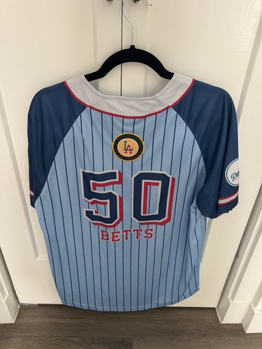 NWT Los Dodgers Black Heritage medium Jersey Mookie Betts From July 10,2026