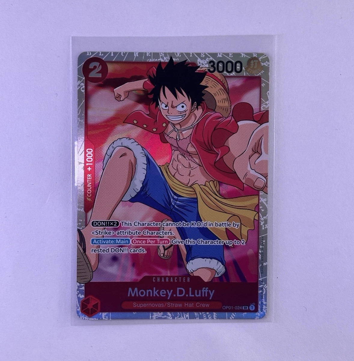 Monkey.D.Luffy OP01-024 Romance Dawn for sale | eBay