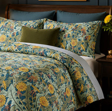 William Morris Dandelion Duvet Cover Set 3 Arts and Crafts Floral Bedding